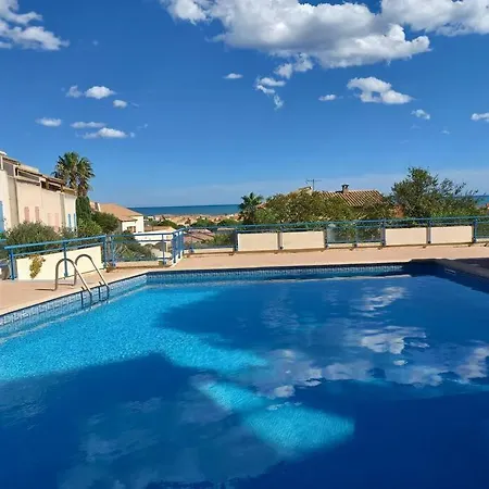 Apartment Plain-pied, Terrasse, Piscine, Pleine Vue Mer, A 6' A Pied, Parking, Wifi Fleury (Aude)