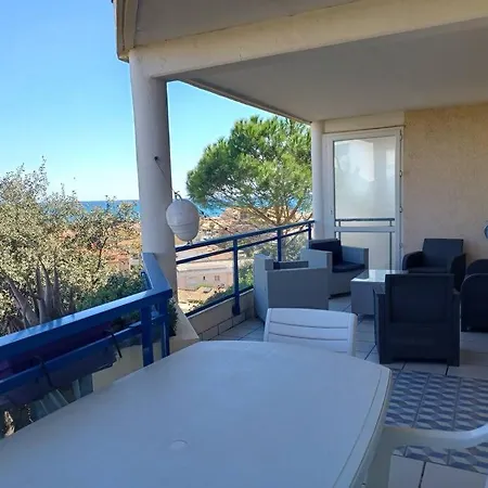 Plain-pied, Terrasse, Piscine, Pleine Vue Mer, A 6' A Pied, Parking, Wifi Apartment