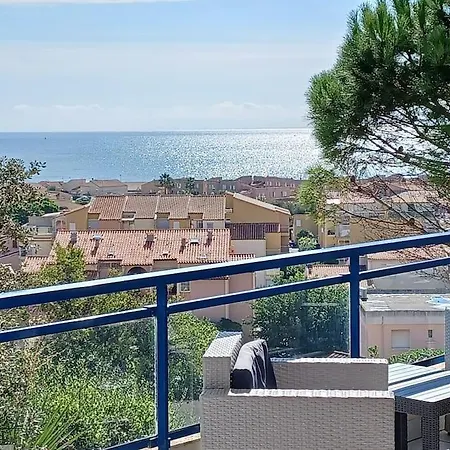 Plain-pied, Terrasse, Piscine, Pleine Vue Mer, A 6' A Pied, Parking, Wifi Apartment