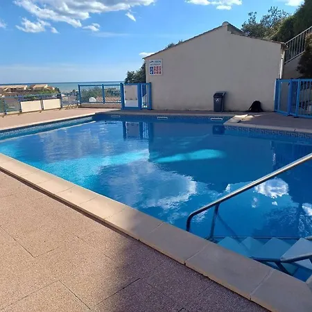 Plain-pied, Terrasse, Piscine, Pleine Vue Mer, A 6' A Pied, Parking, Wifi * Fleury (Aude)