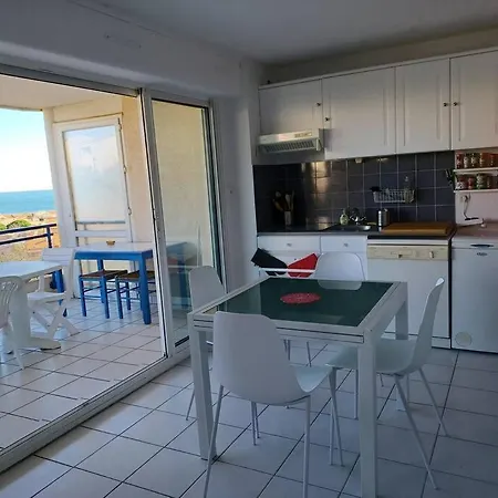 Plain-pied, Terrasse, Piscine, Pleine Vue Mer, A 6' A Pied, Parking, Wifi Apartmán Fleury (Aude)