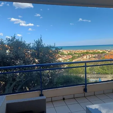 Plain-pied, Terrasse, Piscine, Pleine Vue Mer, A 6' A Pied, Parking, Wifi * Fleury (Aude)