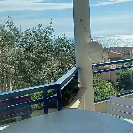 Plain-pied, Terrasse, Piscine, Pleine Vue Mer, A 6' A Pied, Parking, Wifi * Fleury (Aude)