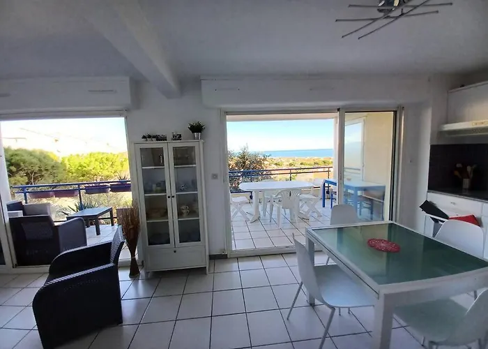 Apartment Plain-pied, Terrasse, Piscine, Pleine Vue Mer, A 6' A Pied, Parking, Wifi Fleury (Aude)