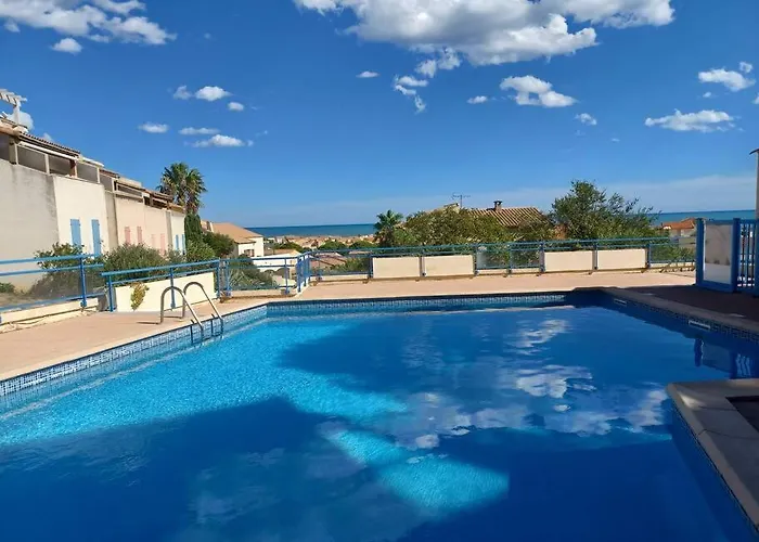 Apartment Plain-pied, Terrasse, Piscine, Pleine Vue Mer, A 6' A Pied, Parking, Wifi Fleury (Aude)
