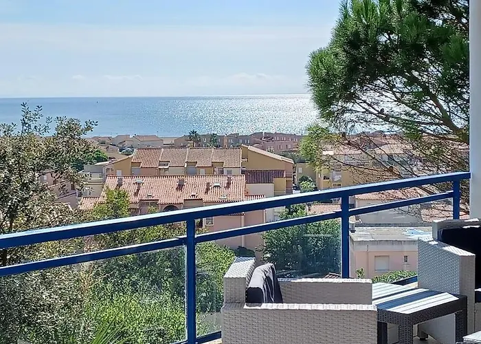 Plain-pied, Terrasse, Piscine, Pleine Vue Mer, A 6' A Pied, Parking, Wifi Apartment