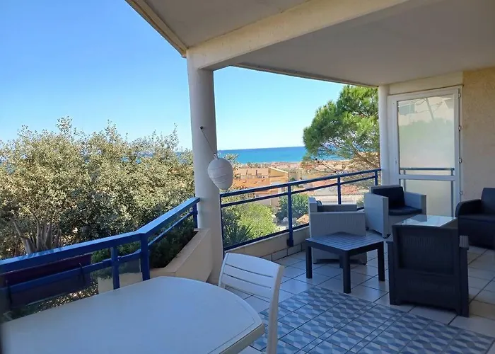 Plain-pied, Terrasse, Piscine, Pleine Vue Mer, A 6' A Pied, Parking, Wifi *