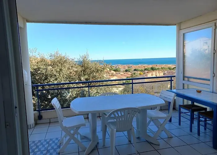 Plain-pied, Terrasse, Piscine, Pleine Vue Mer, A 6' A Pied, Parking, Wifi *