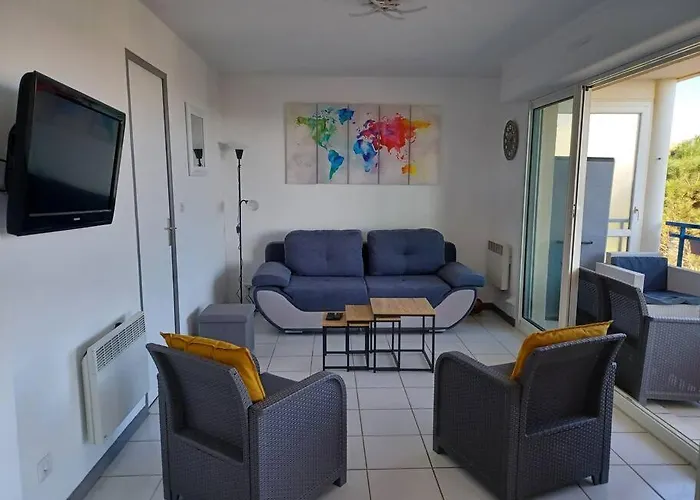 Plain-pied, Terrasse, Piscine, Pleine Vue Mer, A 6' A Pied, Parking, Wifi Apartment