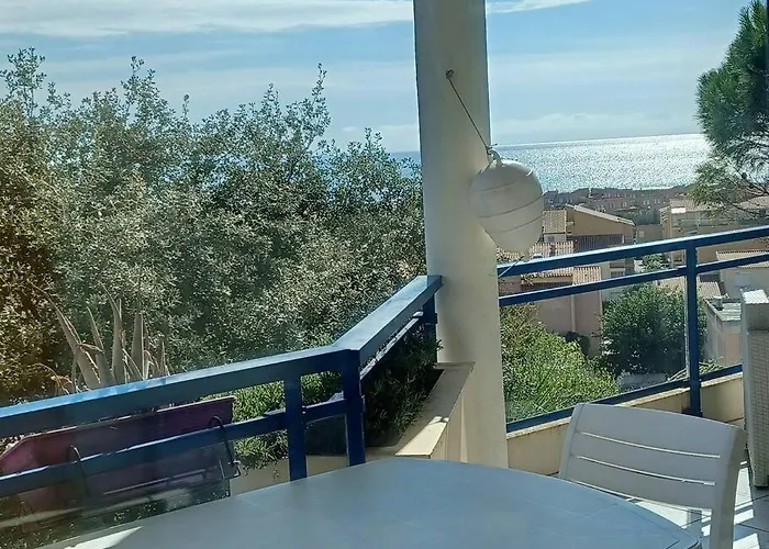Plain-pied, Terrasse, Piscine, Pleine Vue Mer, A 6' A Pied, Parking, Wifi * Fleury (Aude)